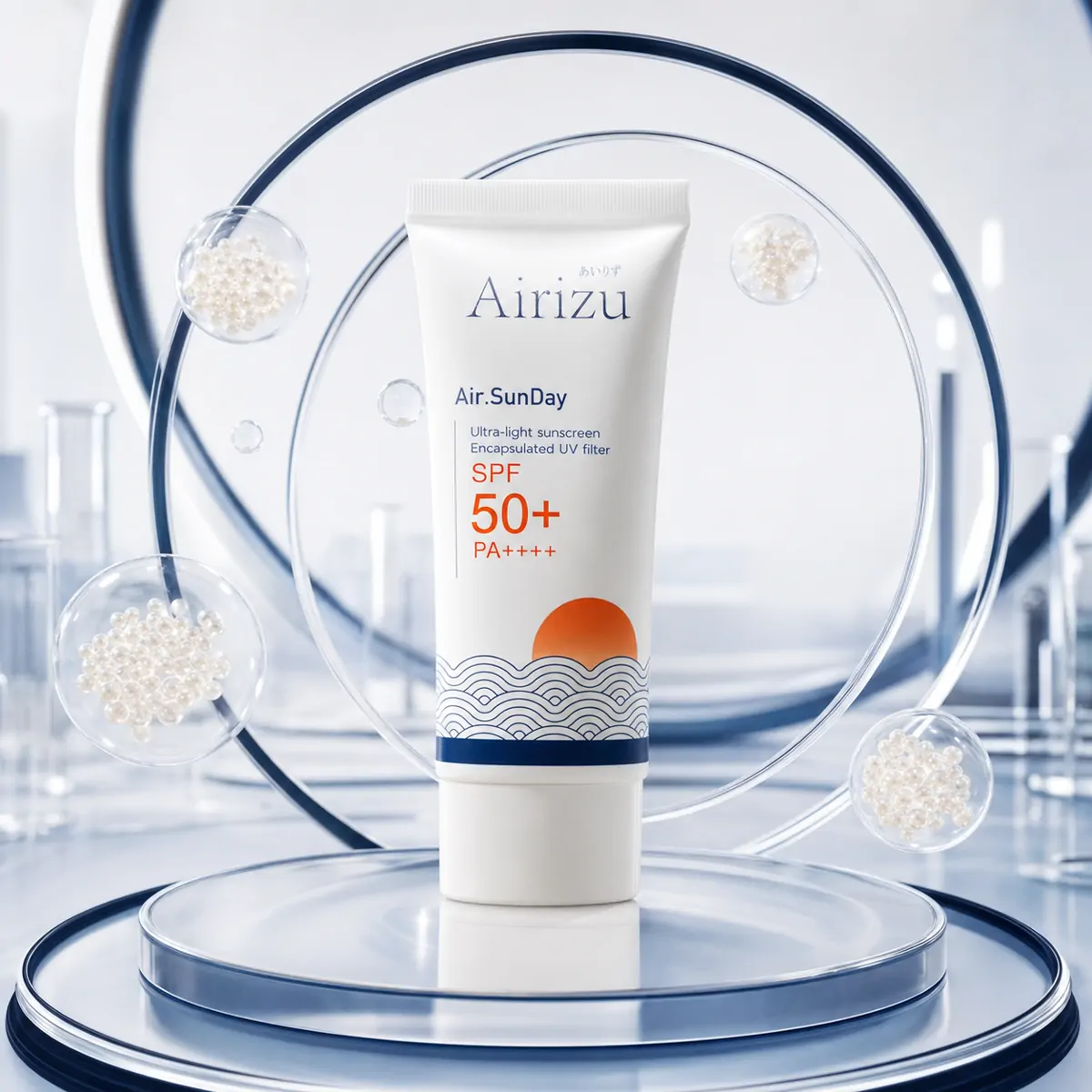 Airizu Encapsulated UV Filter ภาพแนวคิดเทคโนโลยี Encapsulated UV Filter ของ Airizu Air.SunDay