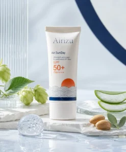 Airizu Air.SunDay พร้อม Organic Hops Aloe Vera Hyaluronate และ Jojoba Oil