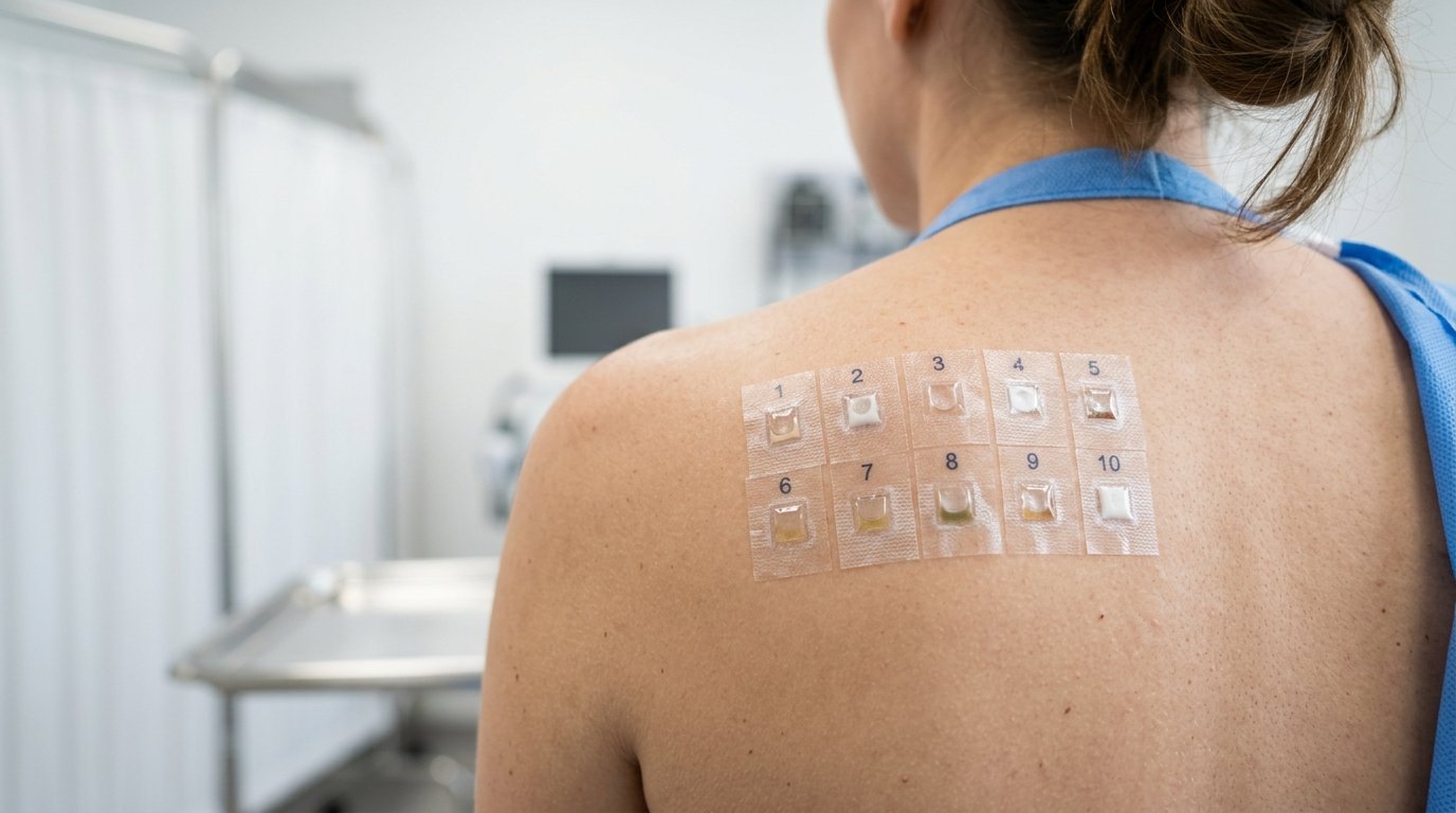 การทดสอบ Patch Test สำหรับเครื่องสำอางและสกินแคร์สำหรับผิวแพ้ง่าย